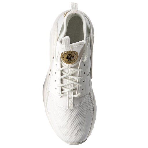 Scarpe Nike Air Huarache Run Ultra GS 847568 102 Summit White Metallic Gold