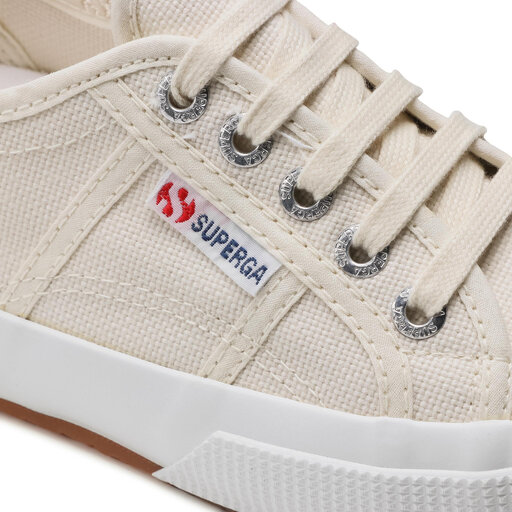 Sneakers aus Stoff Superga 2750 Plus Cotu S003J70 Beige Gesso