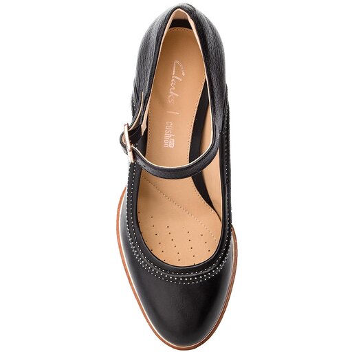 Escarpins Clarks Ellis Mae 261378004 Noir chaussures