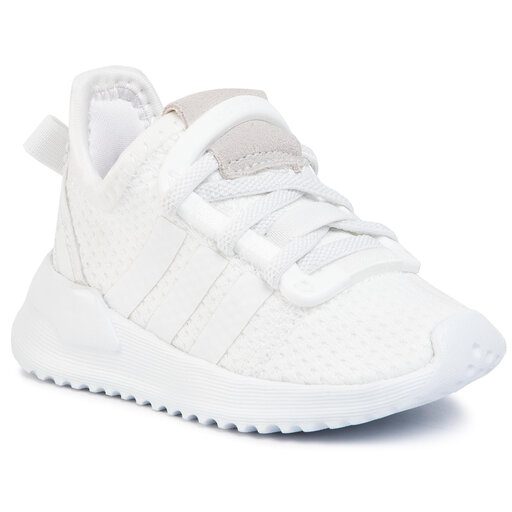 Sneakersy adidas U Path Run C G28119 Bia y eobuwie .pl