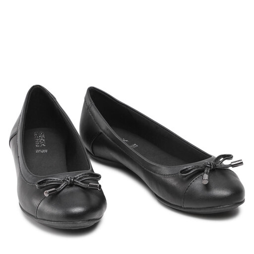 Geox Dames D Charlene C Ballet Flat, Navy, 36 EU, Donkerblauw, 36 EU