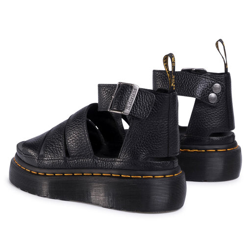 Sanda y Dr. Martens Clarissa II Quad 24476001 Black eobuwie .pl