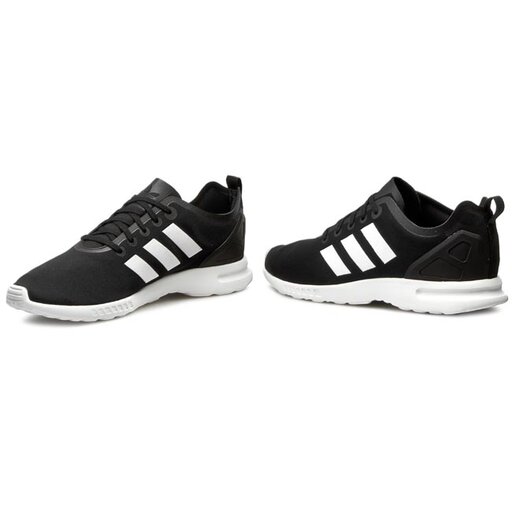 Zapatos adidas Zx Flux Smooth W S82884 Cblack Cwhite Cwhite