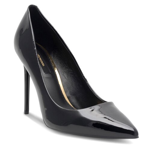 Tacones best sale aguja negro