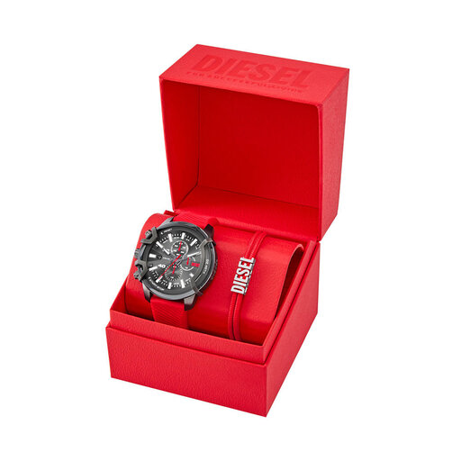 DIESEL レッドボックス Годинник Diesel DZ4673SET Червоний | evzuttya.com.ua