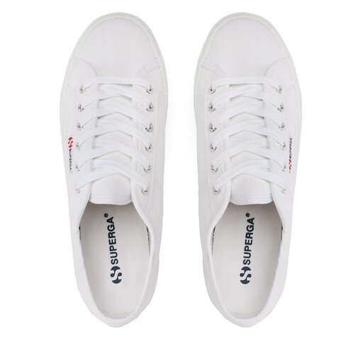 Sneakers aus Stoff Superga 2790 Cotw Linea Up And Down S9111LW WeiB