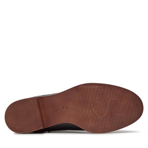 Clarks taylor shine black top