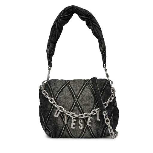 Handtasche Diesel Charm-D X09597P6330 Schwarz