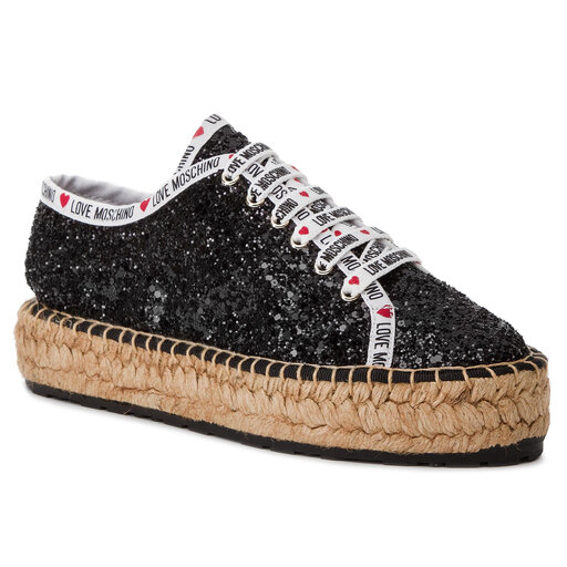 Espadrilles LOVE MOSCHINO JA10203G07JI0000 Nero chaussures.fr