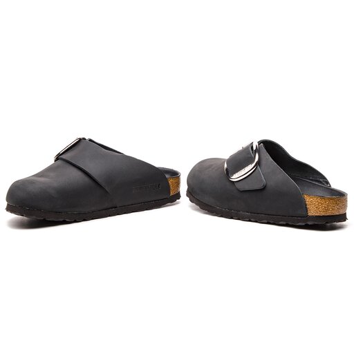 Birkenstock basel big buckle black top