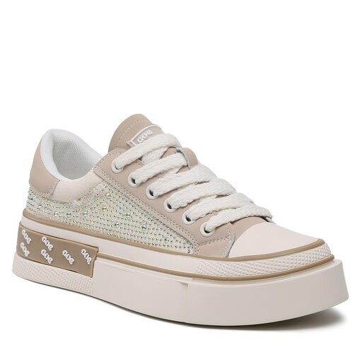 Trampki GOE LL2N4055 Be owy eobuwie .pl