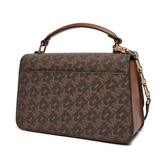 Handtasche MICHAEL Michael Kors Delancey 30T4GD8S6B Braun | eschuhe.de