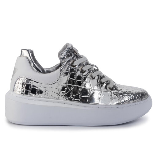 Sneakersy Guess Braylin FL5BRA PEL12 Stříbrná