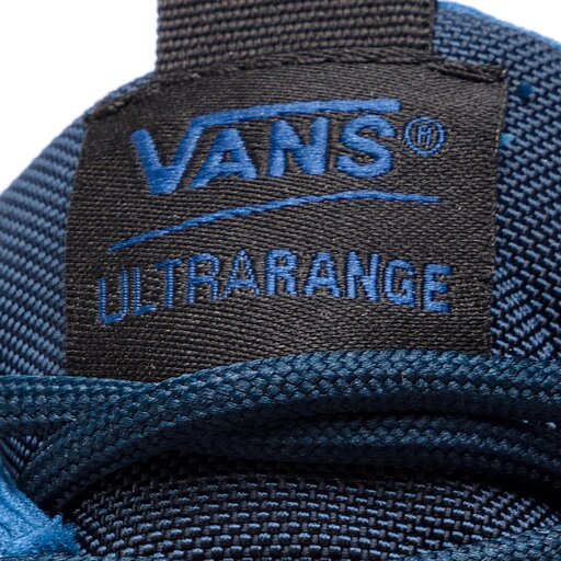vans ultrarange blue black