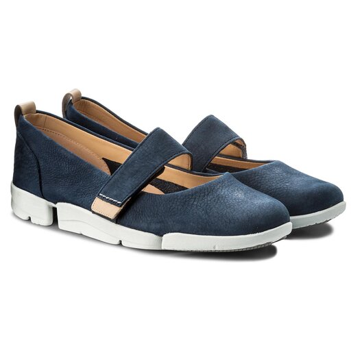 Pusba iai Clarks Tri Carrie 261311084 Navy Nubuck eavalyne.lt