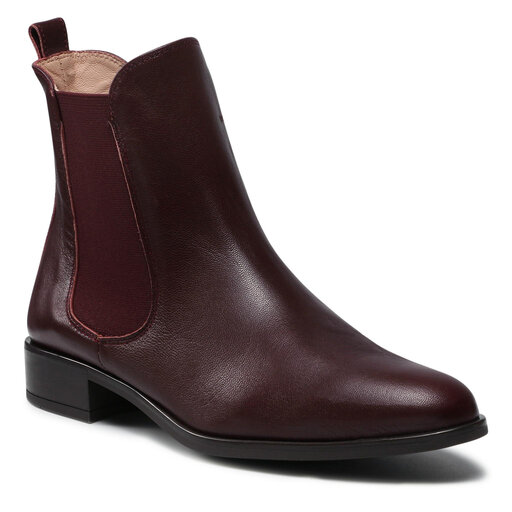 Bottines Chelsea Unisa Boyer F21 Vu Bordeaux chaussures