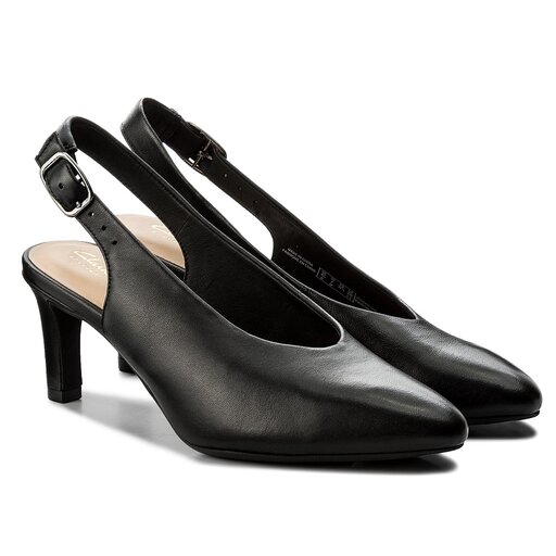 Sandali Clarks Calla Violet 261338084 Black Leather escarpe