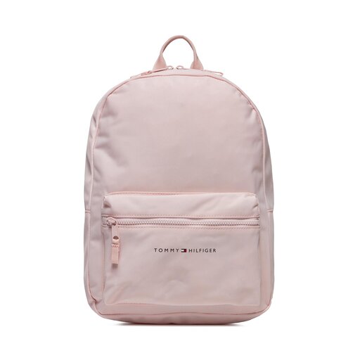 Zaino Tommy Hilfiger Th Essential Backpack AU0AU01864 Rosa escarpe.it