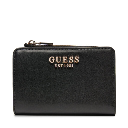 Portafoglio piccolo da donna Guess SWVC85 00156 Nero escarpe