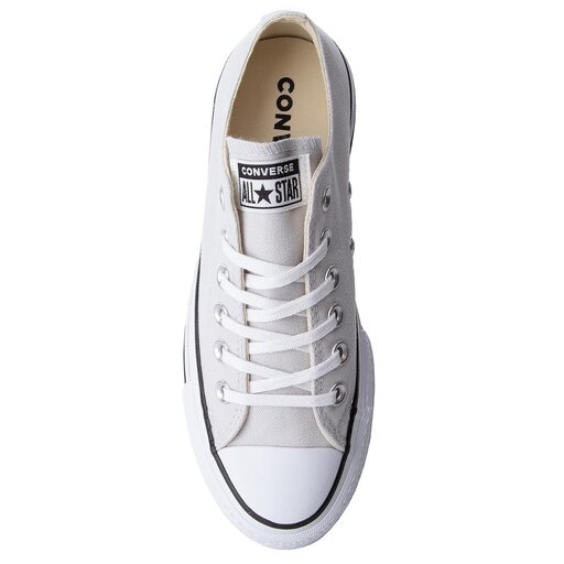Pl t nky Converse Ctas Lift Ox 560686C Mouse White Black