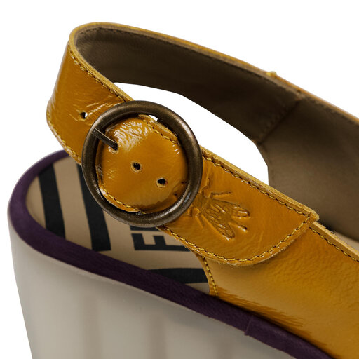 Sandales Fly London Bindfly P501303003 Yellow Purple chaussures