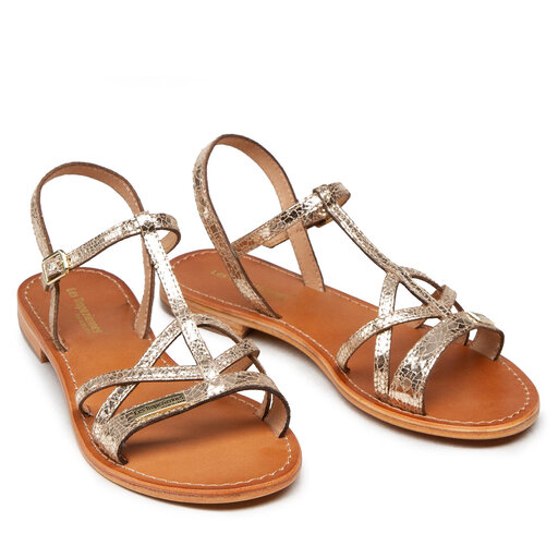 Sandale tropezienne doree top