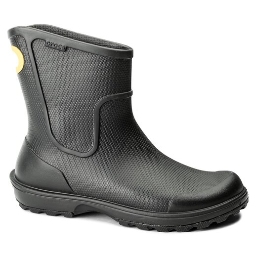 Гумові чоботи Crocs Wellie Rain Boot 12602 Чорний | evzuttya.com.ua
