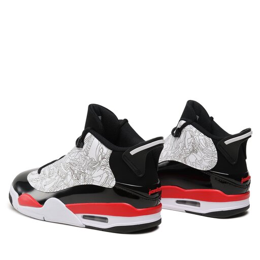Jordan dub zero sales black and red