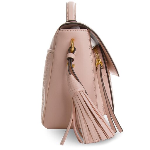 Sac a main Tory Burch Fleming Satchel 45147 Rose chaussures