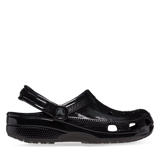 Chanclas Crocs Classic High Shine Clog 209609 Negro