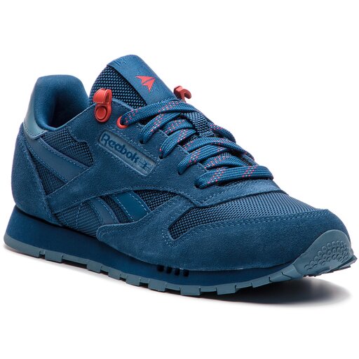 Reebok Classic Leather CN4703 Blu/Blue Slate/Primal Red • Www.zapatos.es