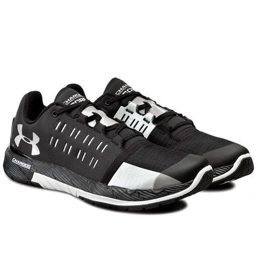 Schuhe Under Armour UA Charged Core 1276524 001 Blk Wht Wht