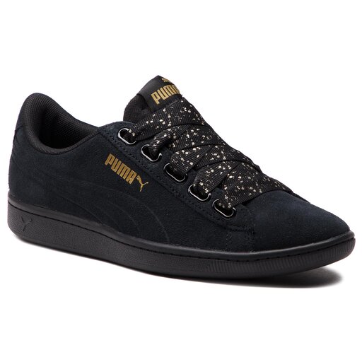 Puma vikky ribbon czarne clearance