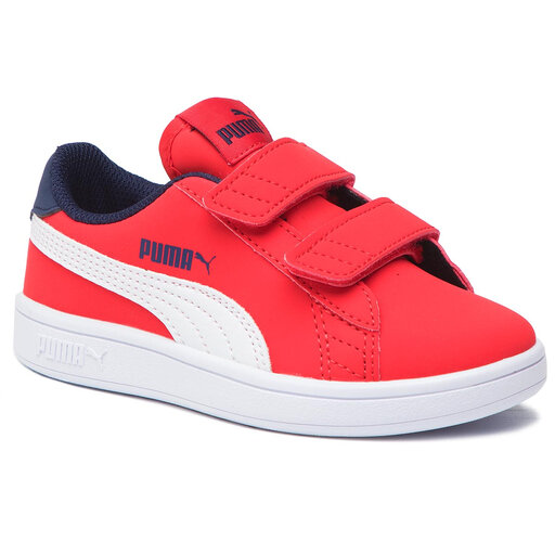 Laisvalaikio batai Puma Smash V2 Buck V Ps 365183 07 High Risk  Red/White/Peacoat • Www.eavalyne.lt