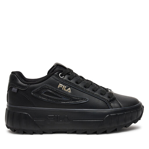 Black fila shoes womens online