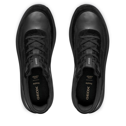 Sneakersy Geox U Spherica Plus U56MPA 08522 C9999 Czarny