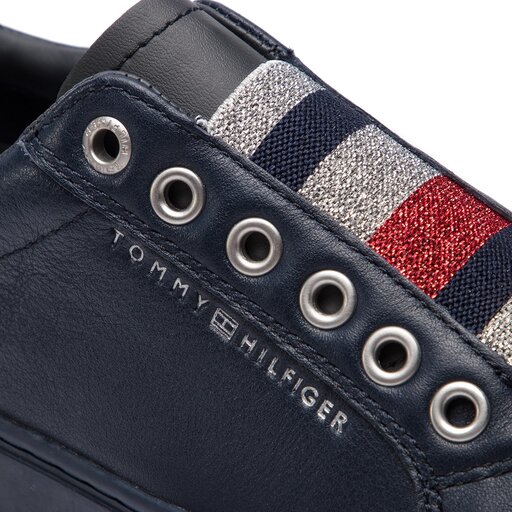 Tommy elastic essential sneaker store