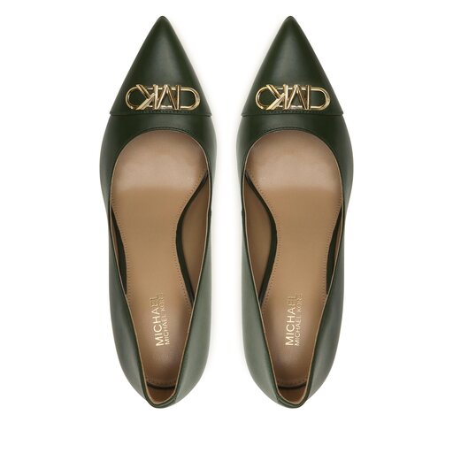 Sandalias Michael Kors Parker De Cuero Para Mujer Verde