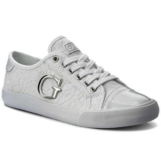 Scarpe sportive Guess Elly FLLLY1 LAC12 Bianco escarpe