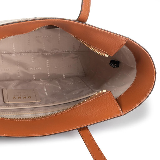Dkny bryant lg zip tote top
