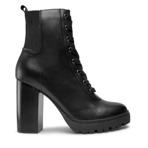 Latch black leather steve madden online