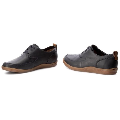 P buty Clarks Mapped Lo 261273217 Navy Leather eobuwie .pl
