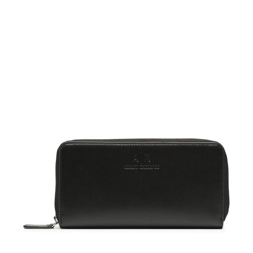 Cartera grande para mujer Armani Exchange 948561 CC791 00020 Negro zapatos.es