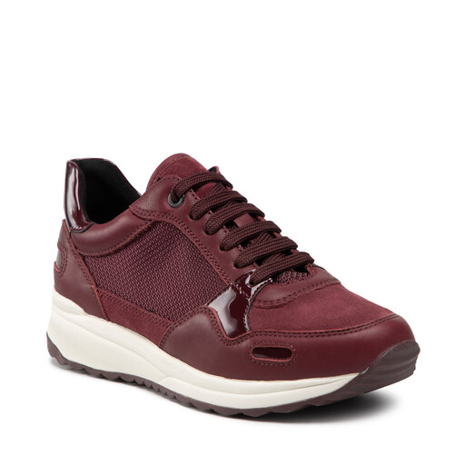 Sneakers Geox D Airell A D162SA 08511 C7B7J Bordeaux escarpe