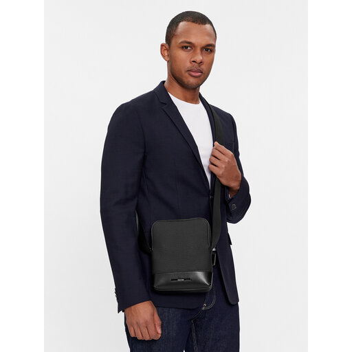 Borsellino Calvin Klein Modern Bar Reporter S K50K511242 Ck Black