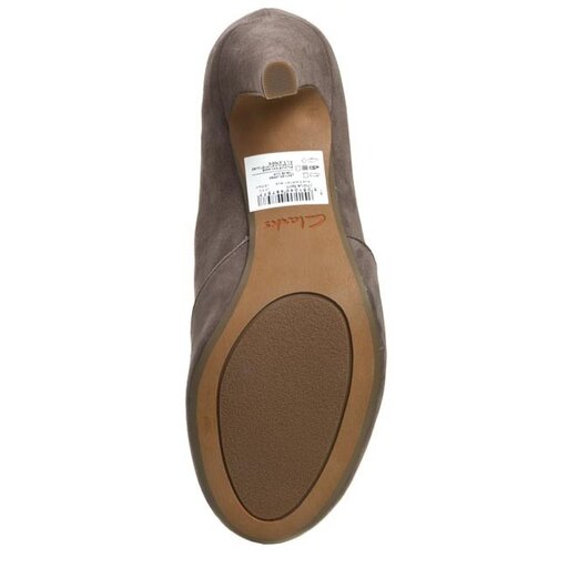 lenkov obuv Clarks Chorus Spirit 261009824 Taupe Suede eobuv.sk