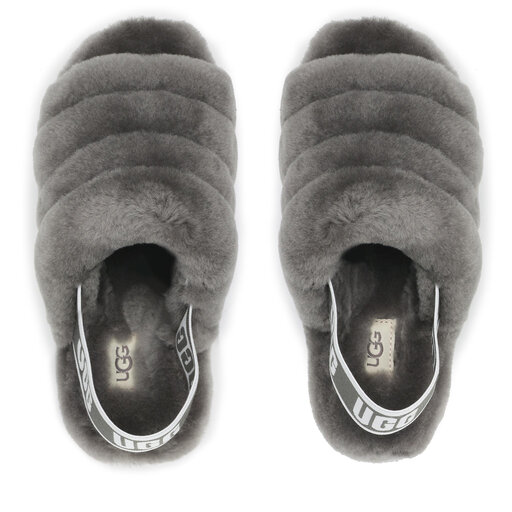 Тапочки Ugg W Fluff Yeah Slide 1095119 Сірий