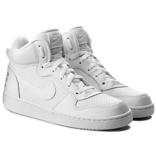 Снікерcи Nike Court Borough Mid (GS) 839977 100 Білий | evzuttya
