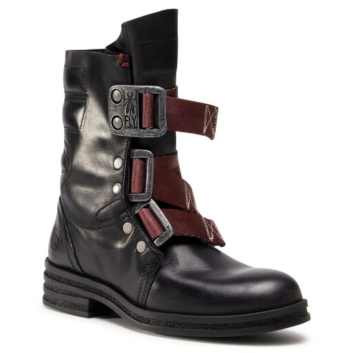 Bottines Fly London Kifffly P144682000 Rug Black chaussures