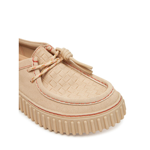 Clarks Półbuty Torhill Bee 26181191 Écru | Modivo.pl